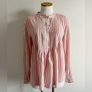 Sundance Red and White Striped Tunic